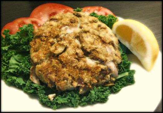 Final E-Z Bake Salmon Burger