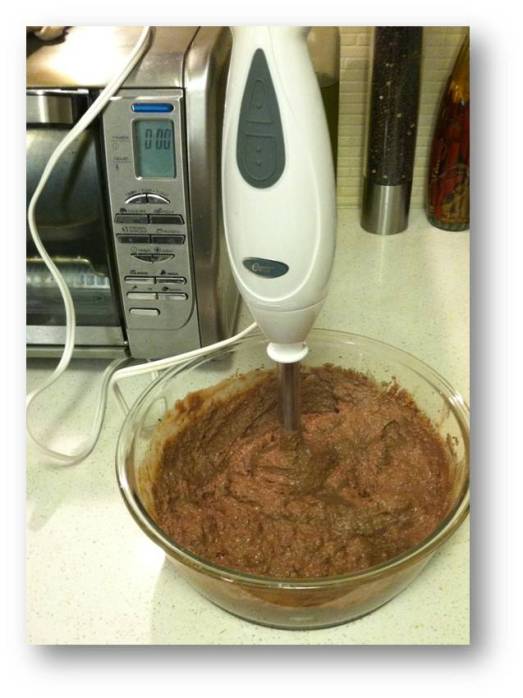 Trust me on this one: Use a blender if you have one. The texture of my mousse left something to be desired, and the motor in my hand mixer almost seized up.